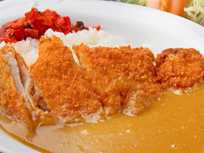 Curry Rice with Pork Cutlet